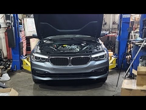 Jesus new concept auto repair está en vivo 2018 BMW XDRIVE 530I WATER PUMP REMOVAL