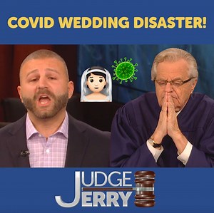 5K views · 56 reactions | Covid Forces Couple to Cancel Their Wedding, But The Photographer Wants His Money! #JudgeJerry | Judge Jerry | Facebook