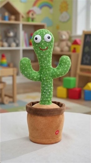 This Cute Cactus Came to Life! 🌵😱 | AI Cartoon #Shorts