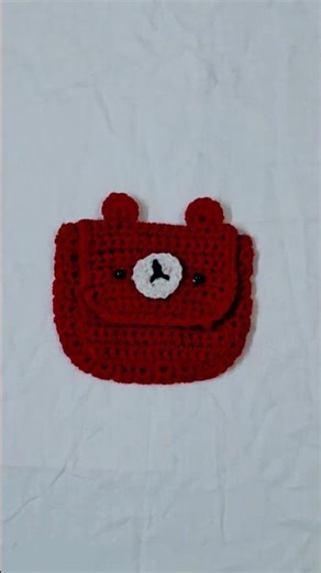 Crochet Mini Pouch Wallet #viral #shortsviral #crochet #purse #bag #crochetbagkorea #ai #crochetmini
