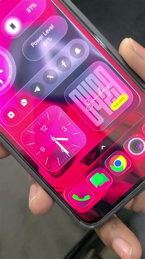 ios 26 liquid glass Widget Xiaomi HyperOS 3 | liquid glass Widget & Icon All Xiaomi android devices