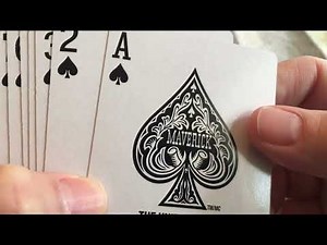 Deck Review: MAVERICK playing cards (red and blue)
