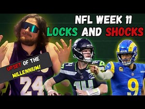 NFL Week 11 Predictions: LOCKS & SHOCKS | Upsets, Guarantees & Bold Picks