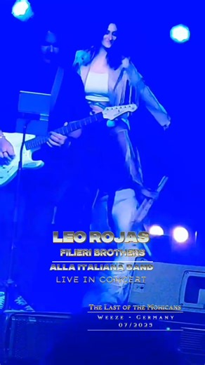 38K views · 2.3K reactions | LEO ROJAS & FILIERI BROTHERS AND ALLA ITALIANA BAND LIVE IN CONCERT ✨️The Last of the Mohicans live in Weeze - Germany  July 5, 2025✨️ (Angela 殺) Great performance! Supertalent ✨️愈論 #leorojas #panflute #inconcert #instrumental #band #filieribrothers #musicians #livemusic #derletztemohikaner #thelastofthemohicans | This is Leo Rojas - Fanpage | Facebook