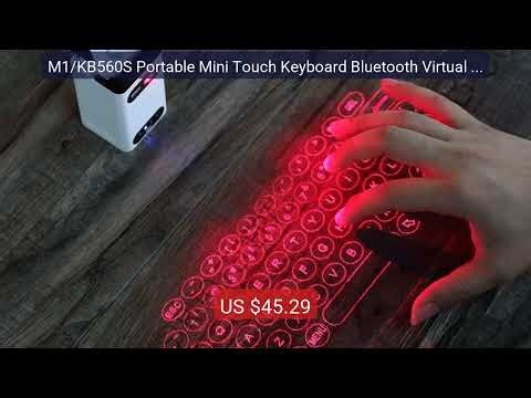 M1/KB560S Portable Mini Touch Keyboard Bluetooth Virtual Laser... — Best Buy 2026 | Great Quality!