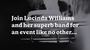 238 reactions · 23 shares | Join Lucinda Williams and her band on...