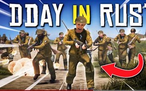 RUST历史上最大的战役(300名玩家!)——RUST二战的角色扮演