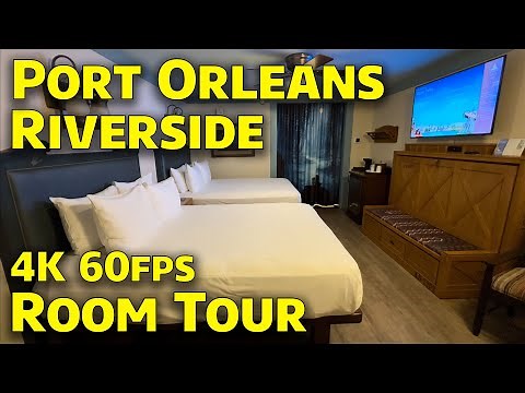 Port Orleans Riverside Resort Room Tour - Alligator Bayou 2022 - Walt Disney World