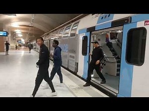 RER E La Défense - MI2N Eole, Z 50000 et RER NG