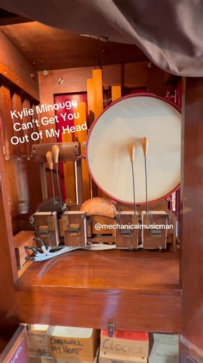 46K views · 1K reactions | Today’s weekend anthem is Kylie’s Can’t Get You Out Of My Head. Enjoy it on this Dutch Street Organ.  Search Mechanical Music Man on Spotify. #organ #music #cover #kylie #unexpected | The Mechanical Music Man | Facebook