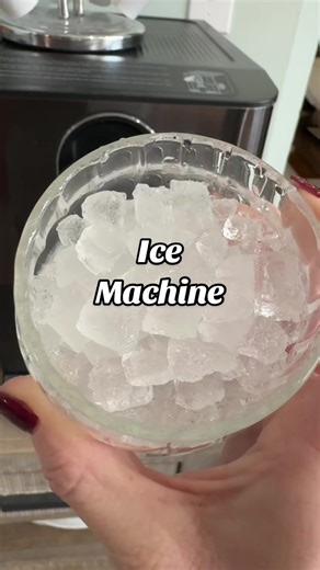I got the best deal on this ice machine! I love everything about it. It dispenses my favorite kind of cruncher ice. Self cleans and keeps the ice frozen so no scooping and bagging necessary. #nuggetice #icemachines #giftideas #giftsforher #tiktokshopdeals
