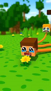 351K views · 1.6K reactions | Steve found a flower with a burger !!! - alex and steve adventures #minecraft #shorts. | Athos gaming | Facebook