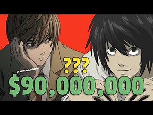 Death Note - How Much Money Did They Made? $90,000,000 WHATTT??🍎