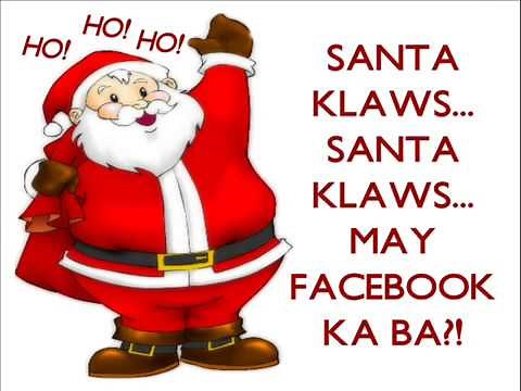 SANTA KLAWS, MAY FACEBOOK KA BA? Cover Song by Nissimac Eternal (Jingle Bells Parody)