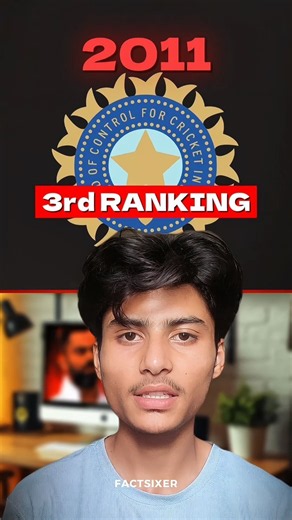 Team India ICC test cricket ranking from 2011 🤯 #shorts