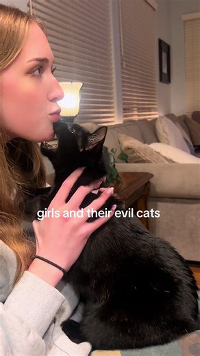 Girls and Their Evil Cats