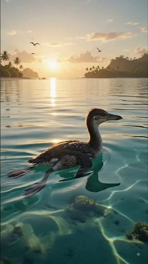 Hesperornis: The Flightless Bird That Ruled Ancient Seas | 4K Prehistoric Wildlife