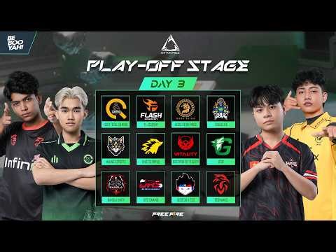 [LIVE] PLAY-OFF STAGE - DAY 3 | VN-SA-SEA Battlefield SS3 | Be Booyah!
