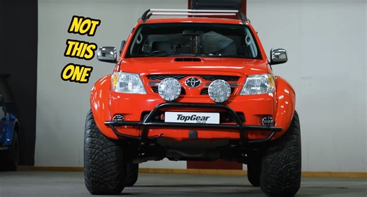 A 2007 Toyota Hilux Was the First Vehicle To Reach the North Pole, It's Still Intact