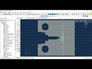 2D CT specimen stress intensity factor analysis using abaqus #1 elastic analysis
