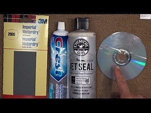DIY: How to repair a scratched CD/DVD Compact disk