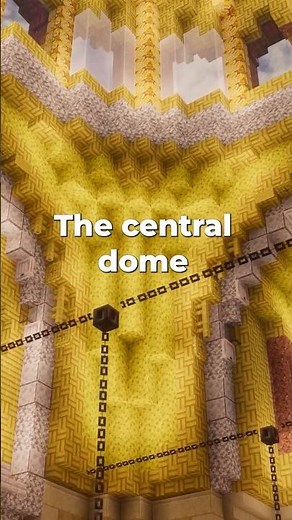 How to Build a Byzantine Dome in Minecraft! ⛪ #shorts #minecraft