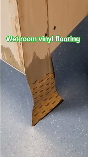 wet room vinyl flooring _ this how we install it