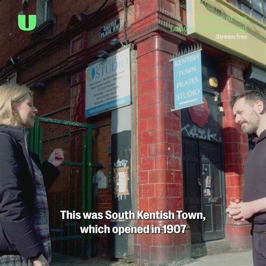In this week's #SecretsOfTheLondonUnderground, rail historian Tim Dunn and London Transport Museum's Siddy Holloway get EXCLUSIVE access to South Kentish Town station which was abandoned more than a century ago! Watch Tuesdays at 8pm on U&Yesterday and stream free on U. | U&Yesterday