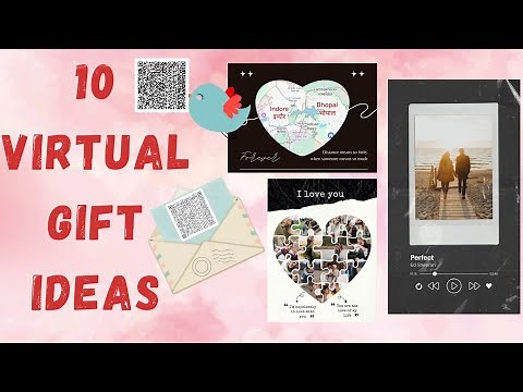 10 Online gift ideas for couples | Long distance virtual gift | Digital gifts