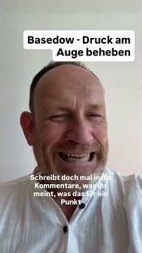 Ein ganz wichtiger Hack bei der Behandlung von Augendruck beziehungsweise Spannung Gefühl bei