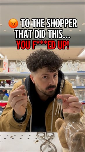 Someone BROKE This at the Thrift Store… HUGE Mistake 😳