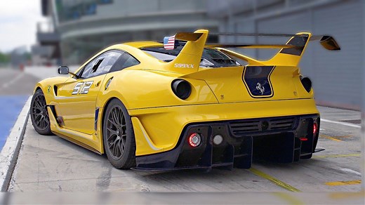 Ferrari 599XX Evolution V12 9000rpm Engine Sound