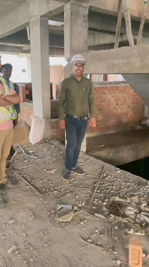 mid landing beam #stairs#civilengineeringstudent#staircase#civilengineer | CPDI Institute Bhopal