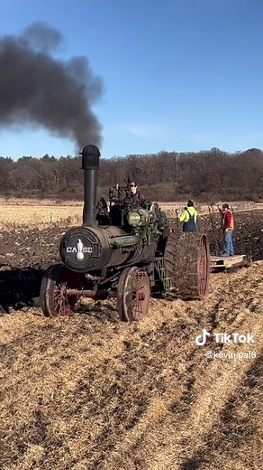 Steam Tractor Plowing | Vintage Farming Equipment