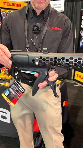 Gadget Glimpse on Instagram: "The Tajima Convoy caulking device is built for precision in tight spaces! With a compact design, non-slip grip, and balanced weight, it makes every job easier. 💪🔧 #Tools #ToolKit #ToolsOfTheTrade #DIYProjects #HomeImprovement"