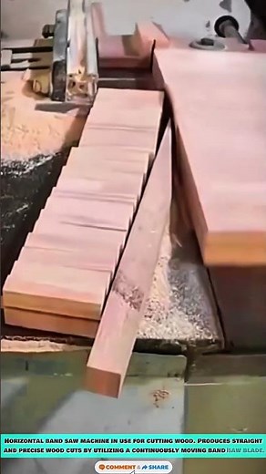 Horizontal Band Saw Machine for Precision Wood Cutting #innovationtools