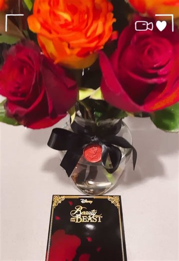 Gorgeous Disney’s Beauty & the Beast roses by @RoseShire 🌹 ✨ 😍 #disneytok #roses #beautyandthebeast #valentinesday #luxurygifts