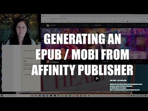 Generating an EPUB or MOBI file from Affinity Publisher using Calibre and SIGIL
