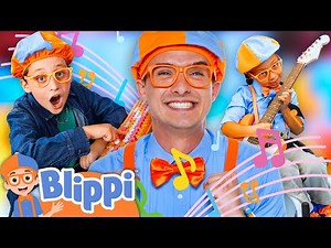 Blippi & Miles Music Kid Song Challenge! @milesmusickid ​