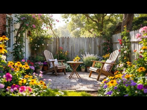 Take Advantage of a Small Corner in the Garden to Create an Inspiring Relaxing Space!