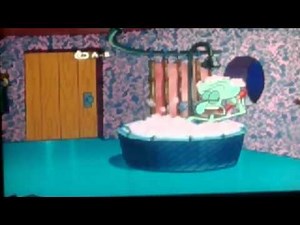 Spongebob - Have You Seen This Snail?: Squidward Bathing Scream Multilanguage