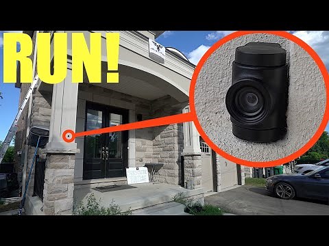 if you ever see this on your house you need to RUN away as fast as possible! (you're being watched)