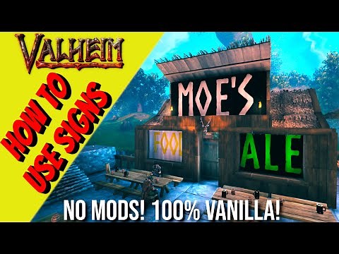 Valheim | Colored Signs Tips And Tricks