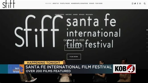 Santa Fe International Film Festival is happening now