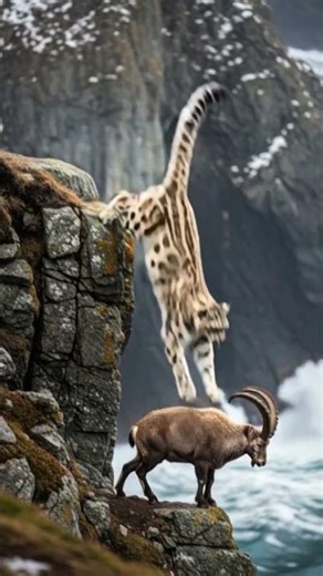 Snow Leopard vs Gazelle 🐆🦌 | Thrilling Mountain Hunt | Predator vs Prey