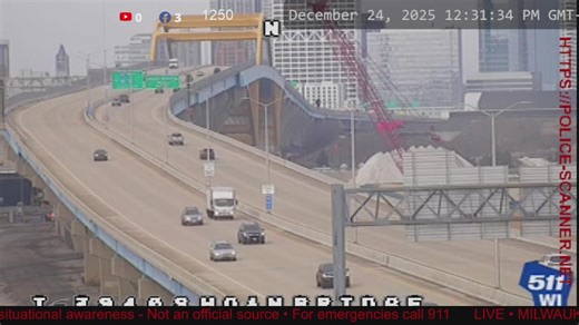 Live public safety scanner audio for Milwaukee. Monitoring police, fire, and EMS radio traffic during overnight hours for situational awareness. Audio is from publicly available radio channels. This is not an official source. For emergencies, call 911. | Milwaukee Live Police Scanner