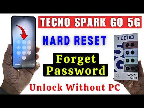 Reset Tecno Mobile 2026 👉 Tecno Spark Go 5G (KM8) Hard Reset & Remove Screen Lock