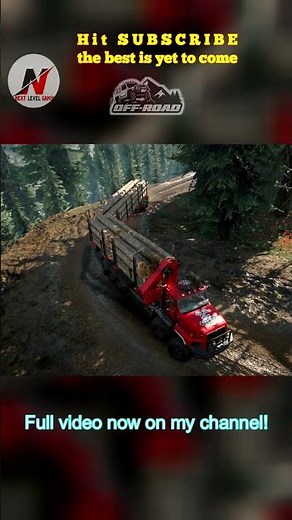 Epic Logging Journey with Long Truck