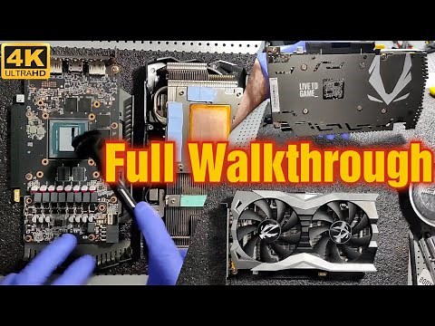 How to CLEAN & UPGRADE your Graphics Card - 2023 - Zotac RTX 2060 GPU
