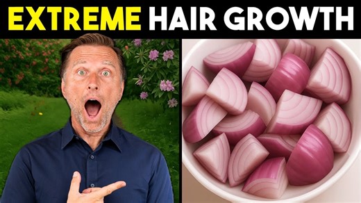Did you know you can use onion juice for hair growth, especially if you’re struggling with hair loss? Find out how to stop hair loss naturally with onion juice! Don’t worry, this home remedy for hair loss works without leaving you smelling like an onion! If you like this video, check this one out next: https://drbrg.co/4ixa54e | Dr. Eric Berg